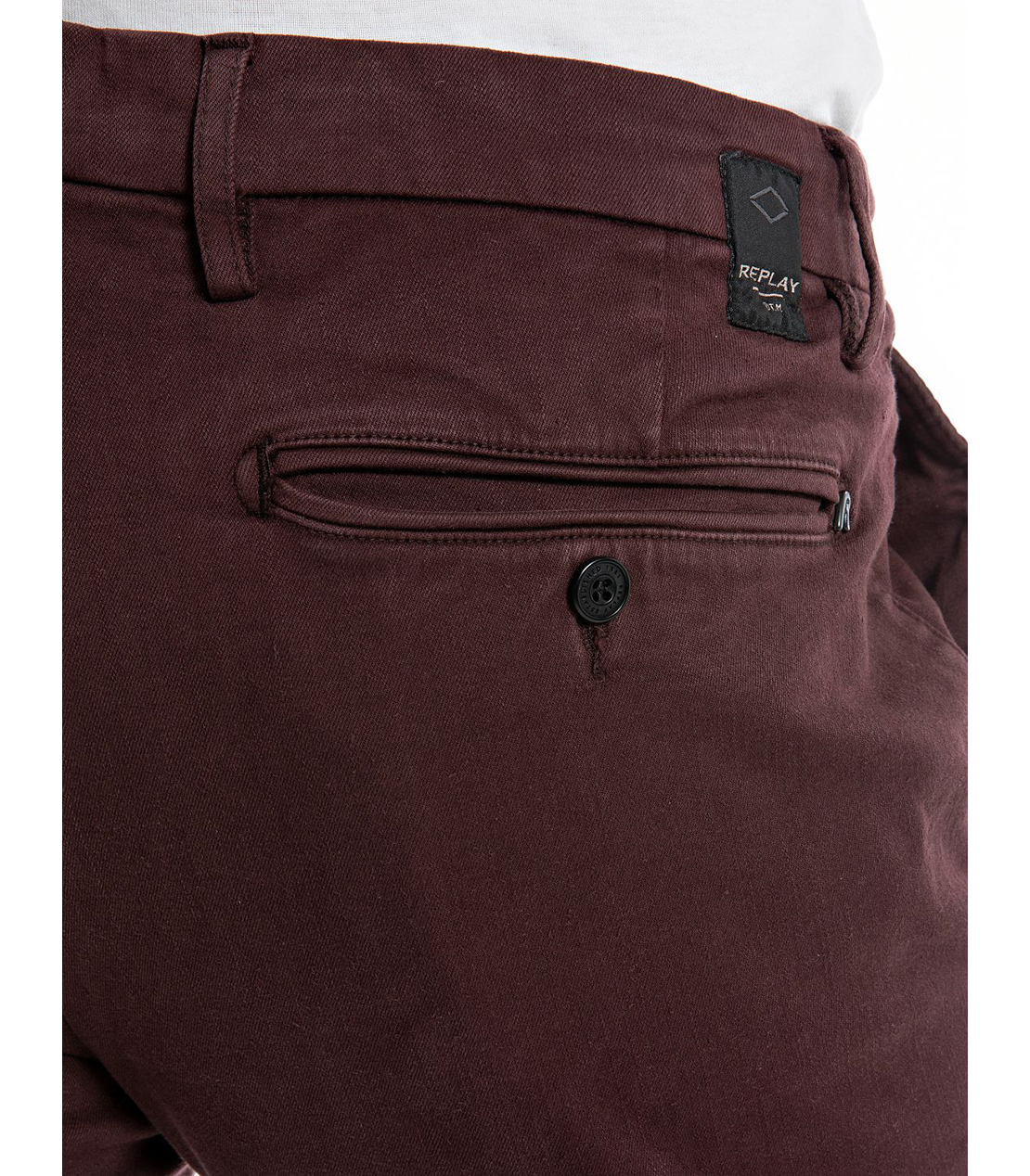 スリムフィットZEUMAR Hyper Chino X.Lite チノパンツ 詳細画像 オールドワイン 8